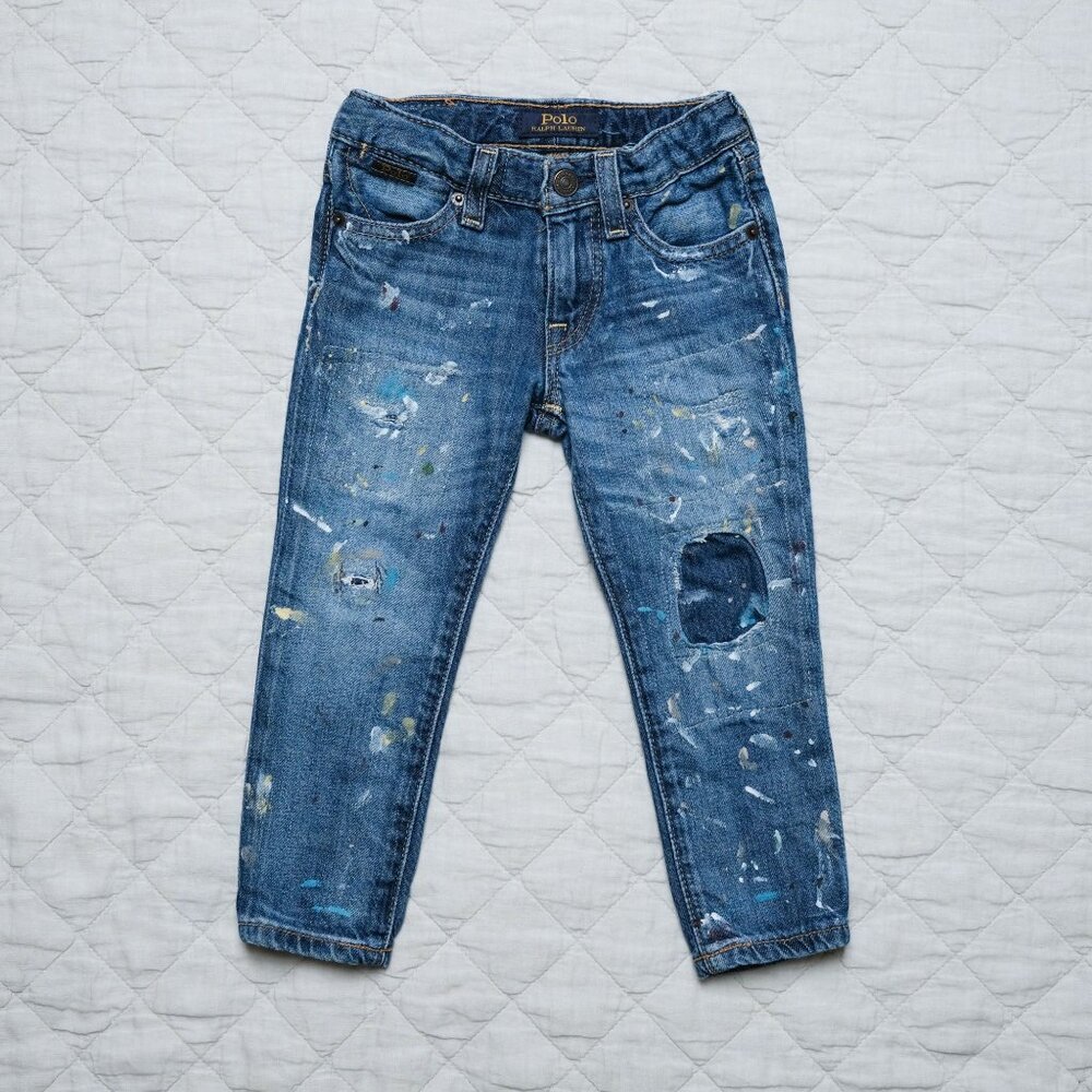 Polo Ralph Lauren (Unisex) Paint Splatter Jeans